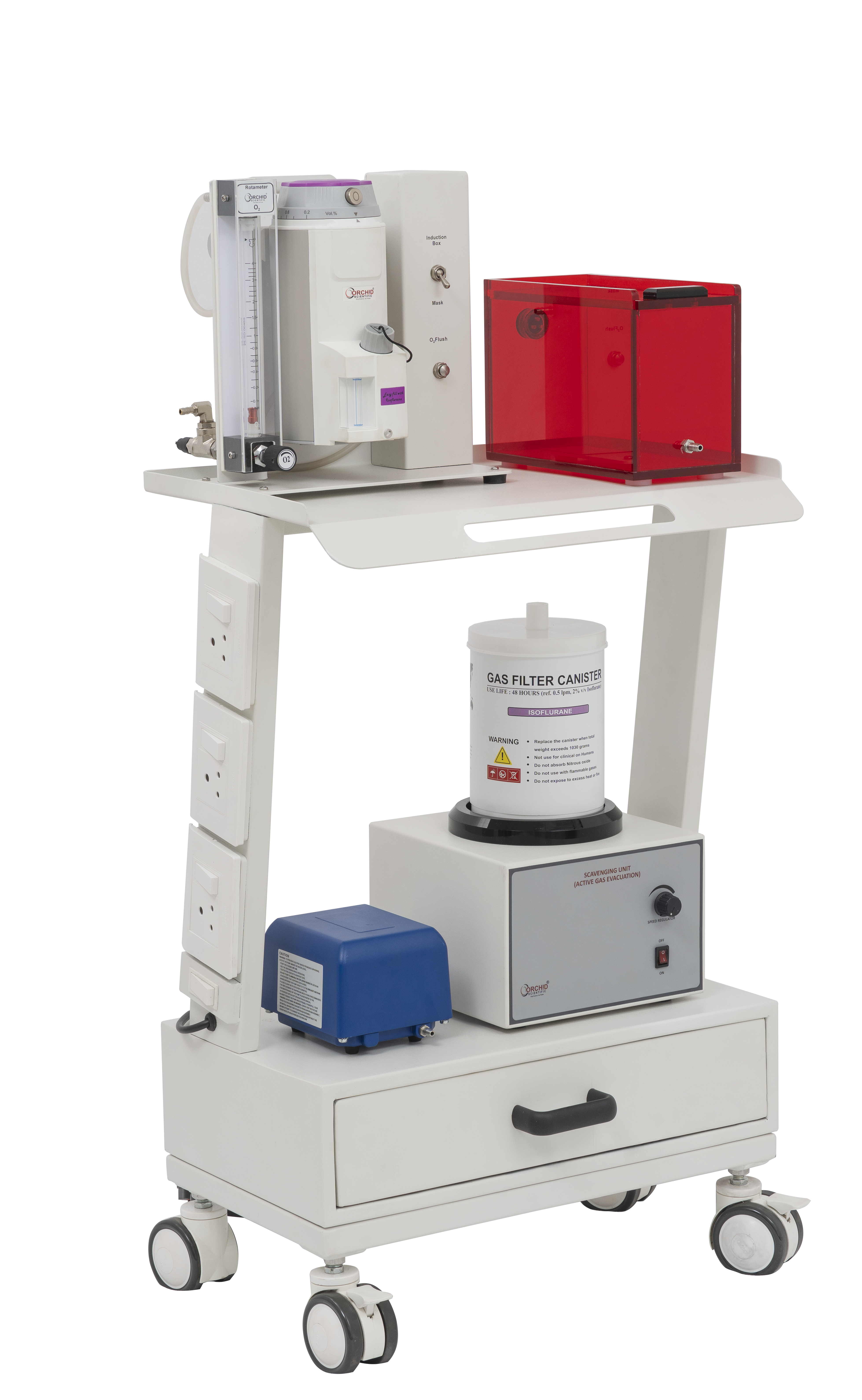 Mobile Trolley for Anesthesia System